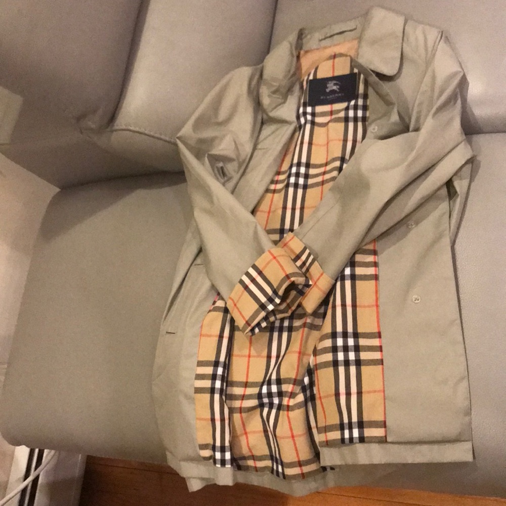 Burberry raincoat